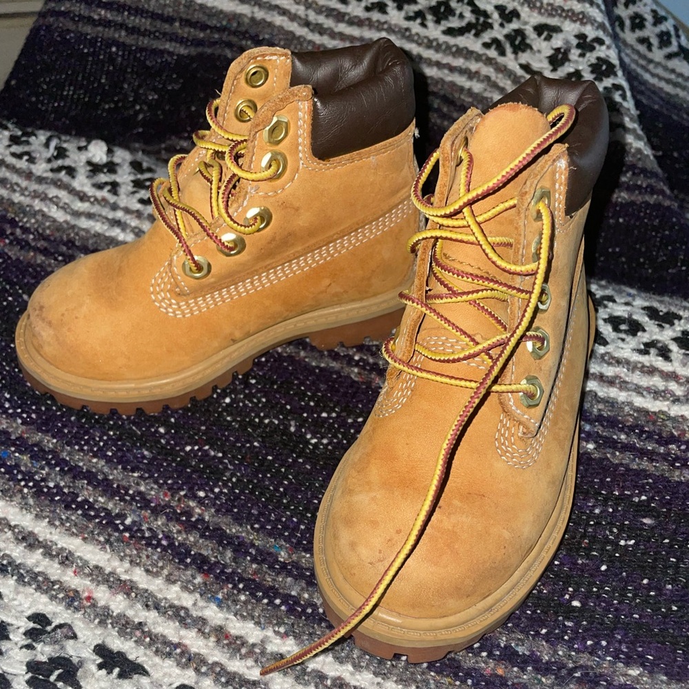 Timberland Kids Boots in Tan and Brown